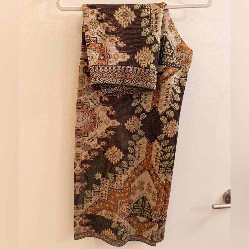 Bohemian Patterned Knit pants